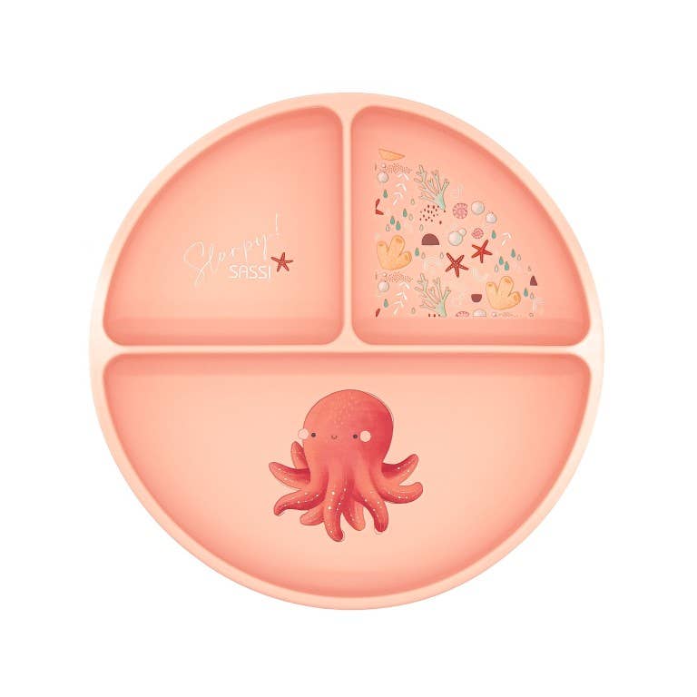 Silicone plate - Slurpy the octopus