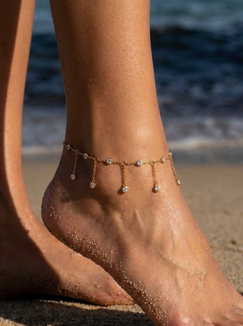 Stainless steel anklets