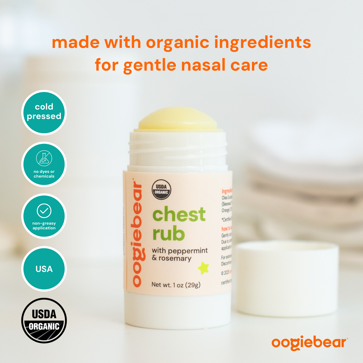 Oogiebear chest rub