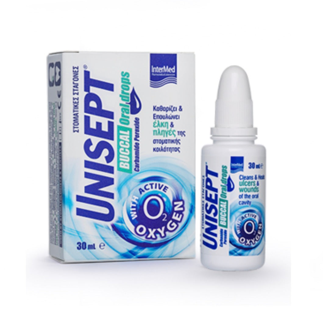 Unisept Buccal Oral Drops – 30ml