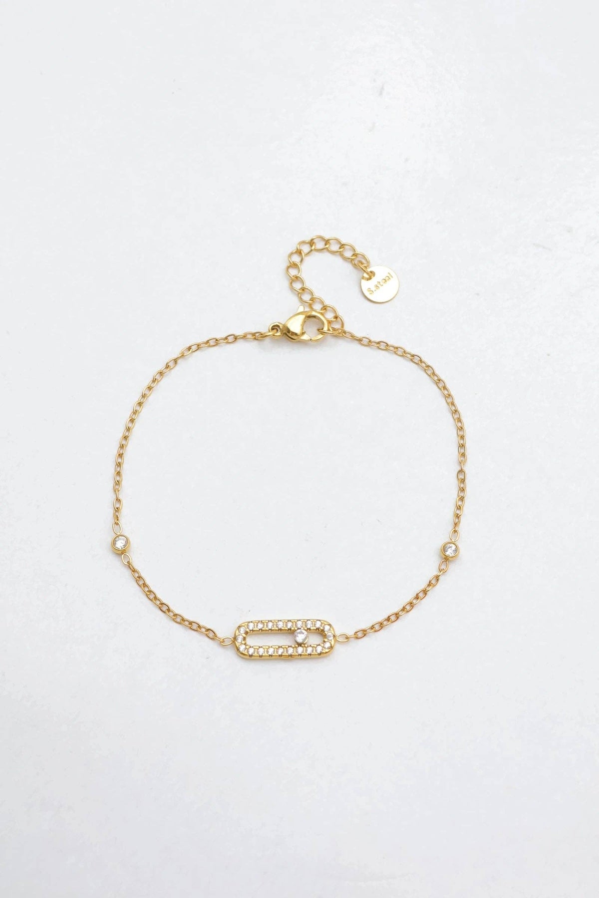 Stainless steel bracelets: GOLDEN