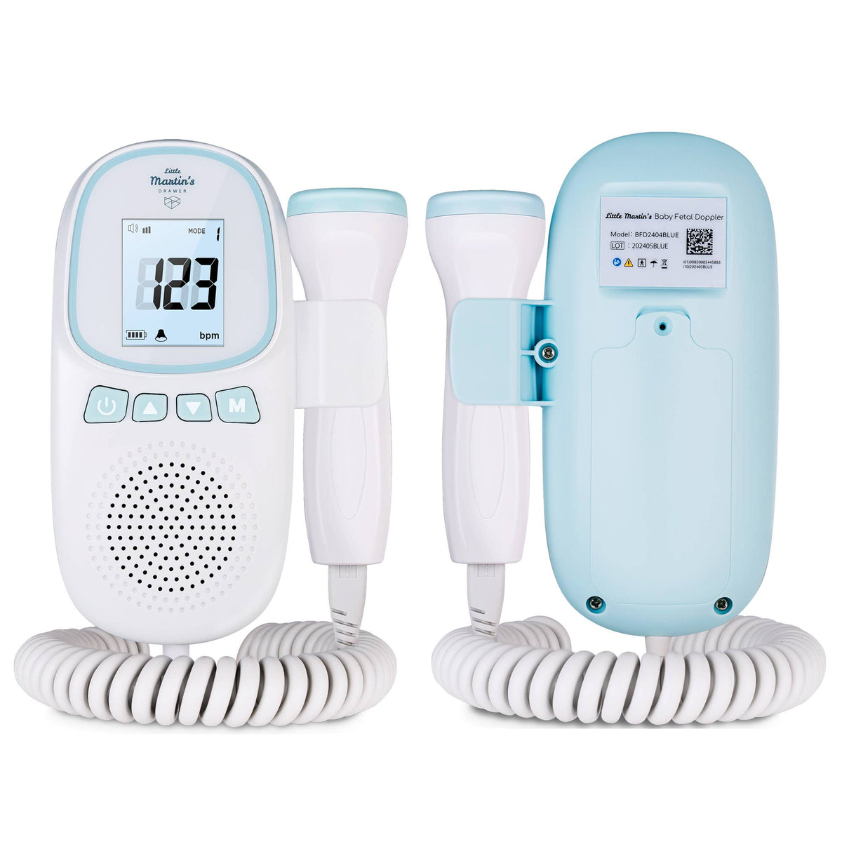 Little Martin's Portable Fetal Doppler: Blue