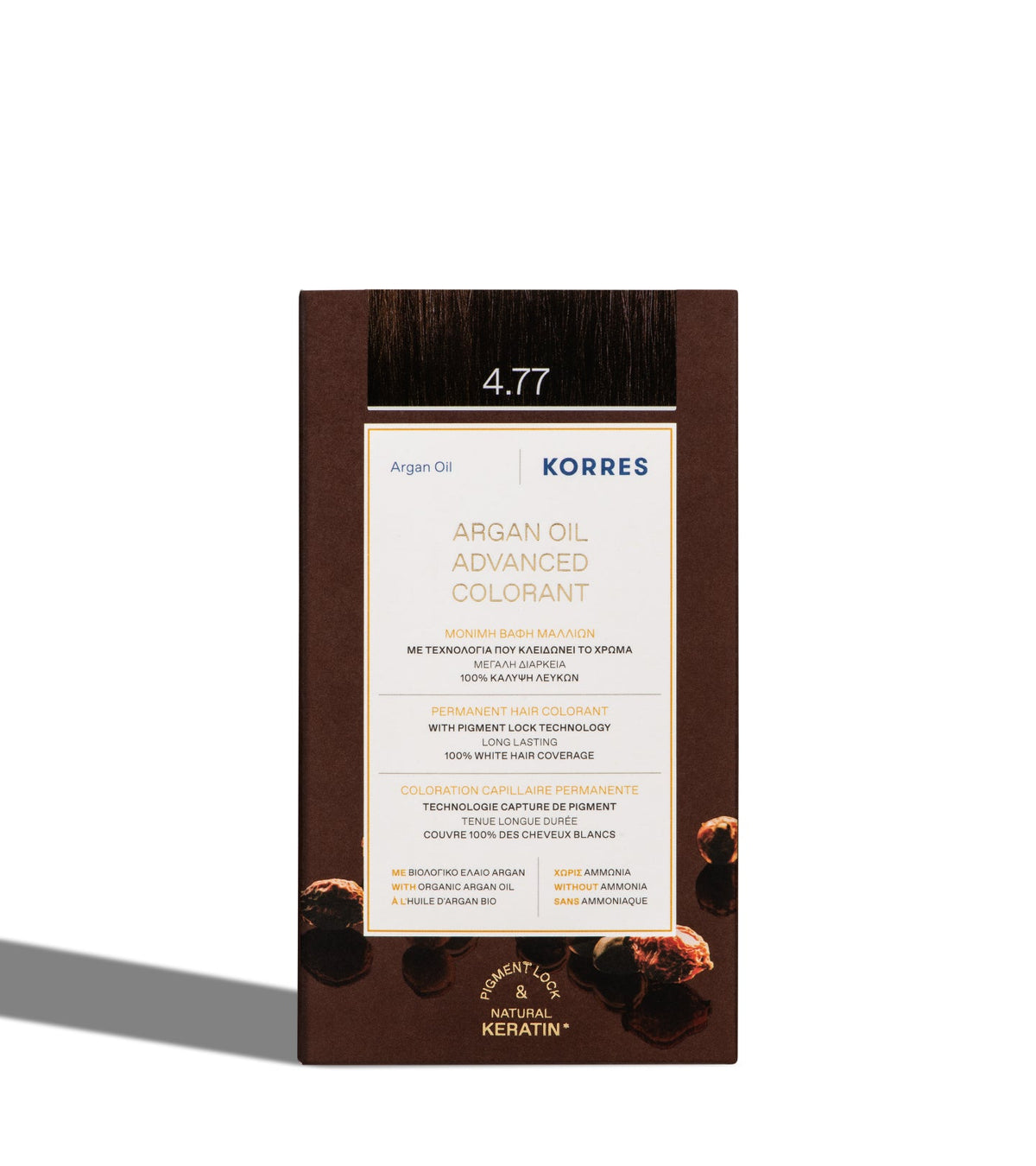 KORRES Argan Oil Advanced Colorant 4.77 Dark Chocolate