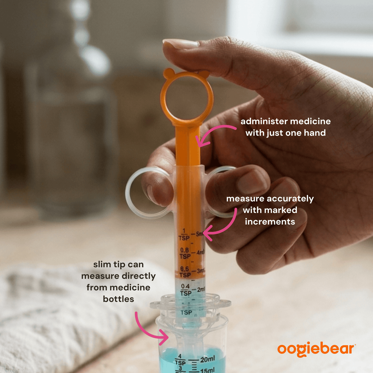 Oogiebear baby medicine syringe & feeder