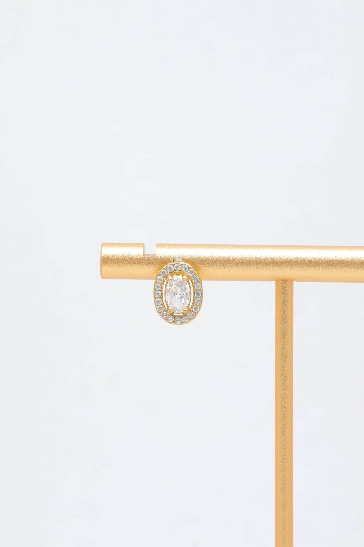 Stainless steel earrings: GOLDEN
