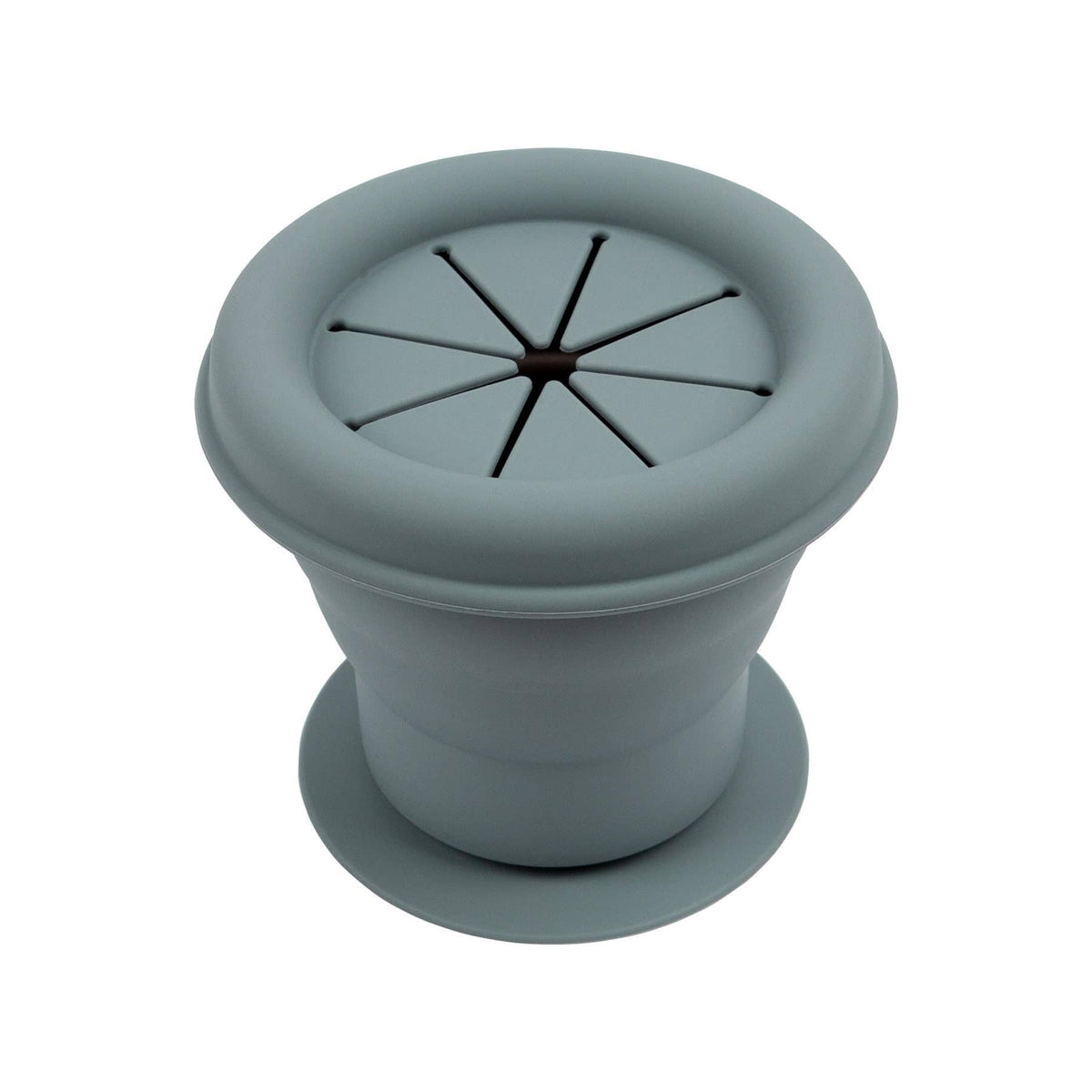 Baby Silicone Snack Pot - By Tiny Dining: Dusty Rose