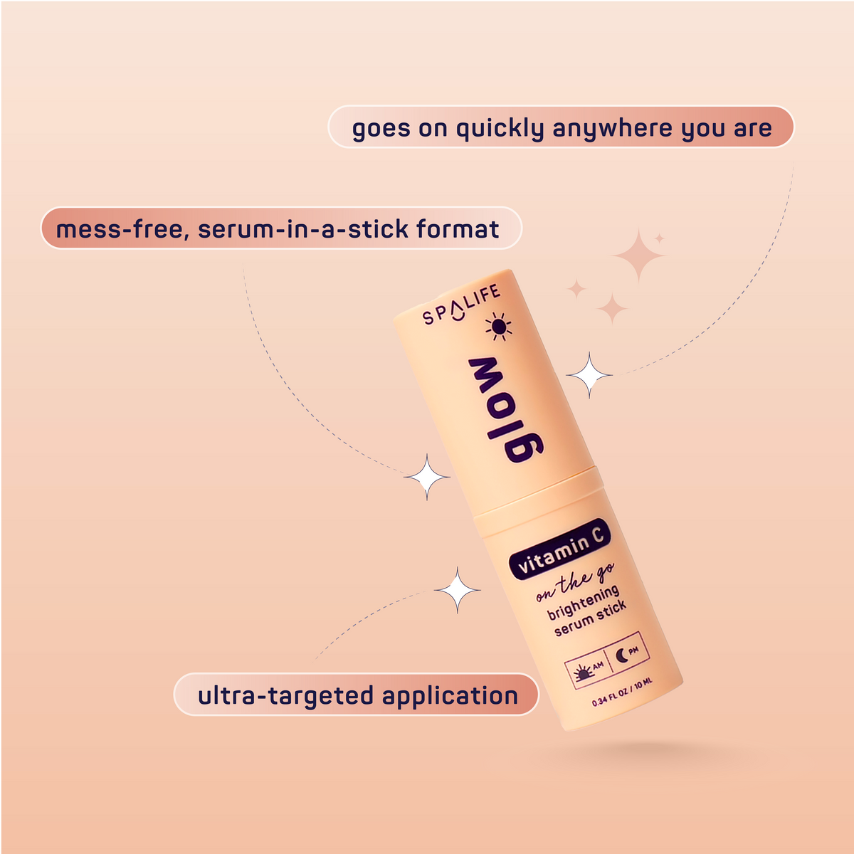 Glow Vitamin C Brightening Face Serum Stick