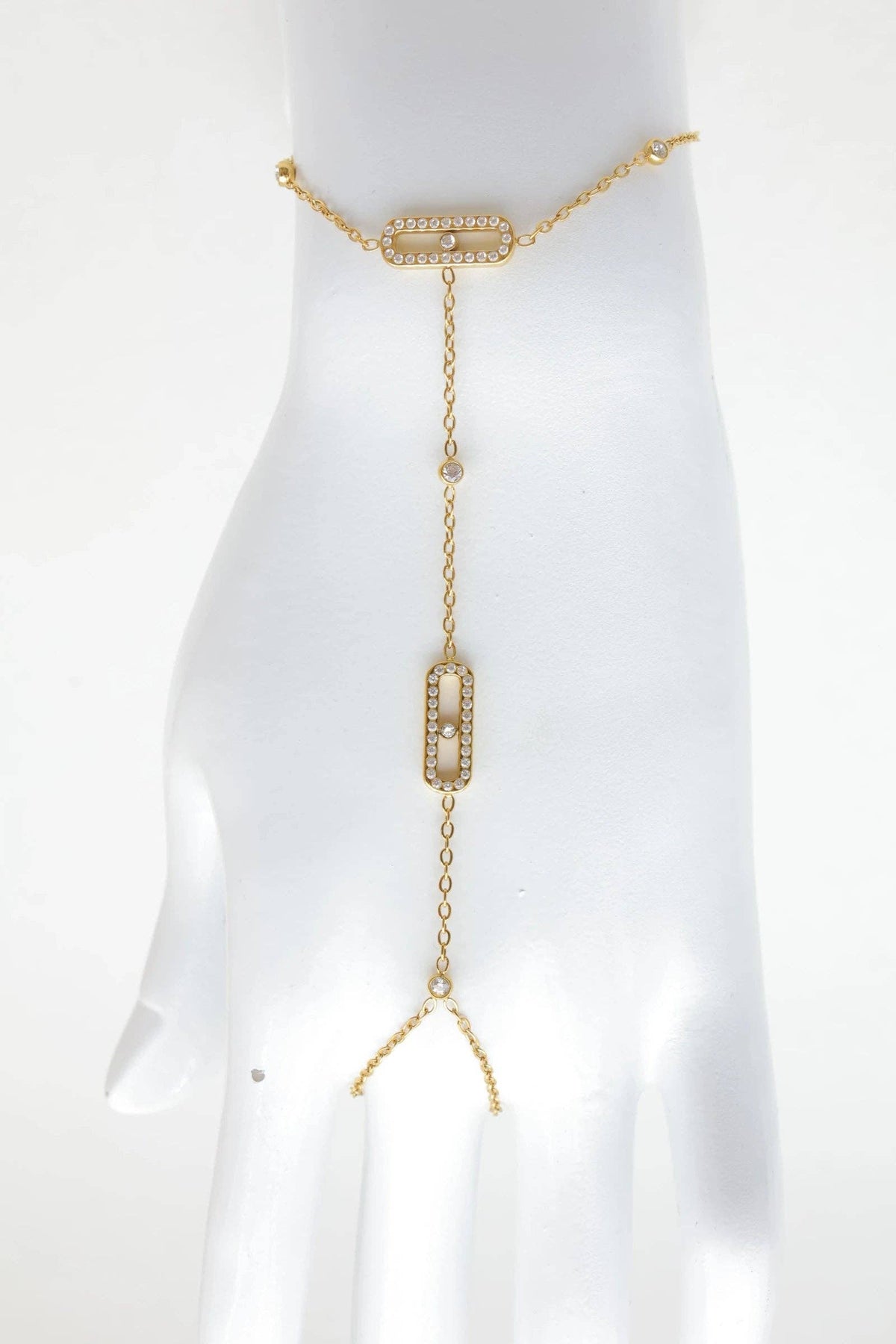 Stainless steel bracelets: GOLDEN