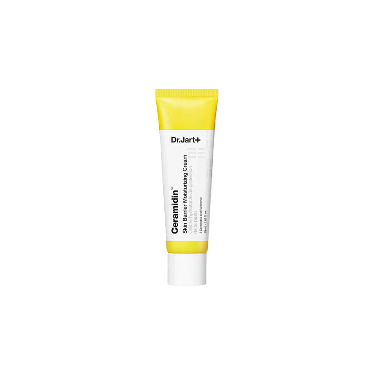 Dr. Jart+ Ceramidin™ Skin Barrier Moisturising Cream – Rich cream with Ceramides and Panthenol for dry, sensitive skin hydration and barrier repair.