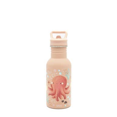 Stainless Steel Bottle - 500 ml - Slurpy The Octopus