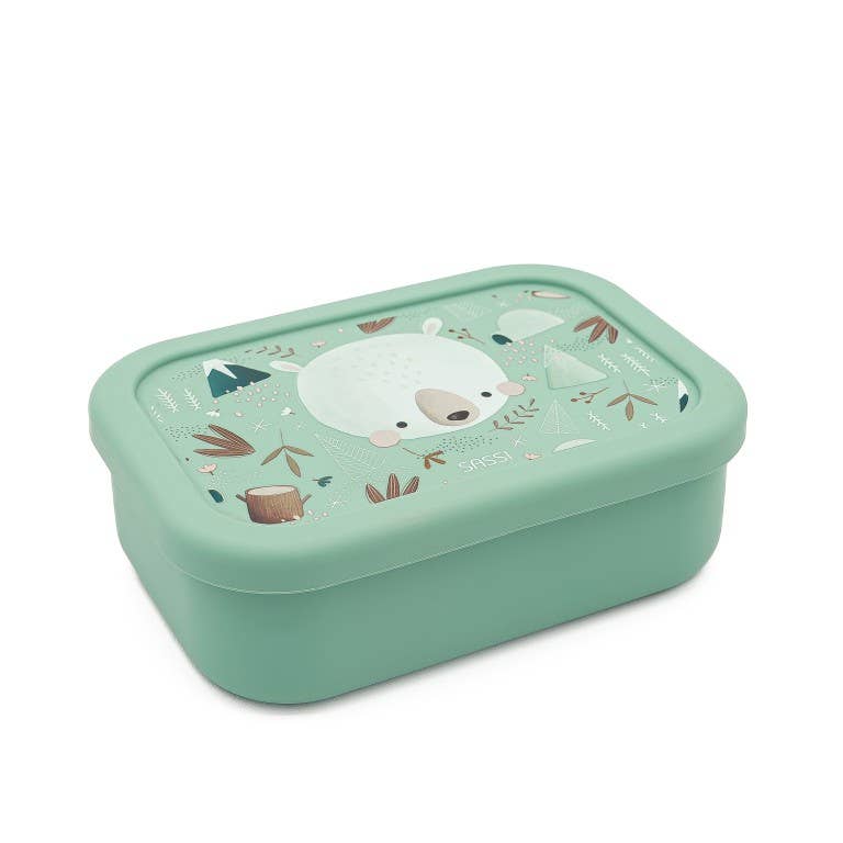LFGB Silicone Lunch Box - Munchy The Bear
