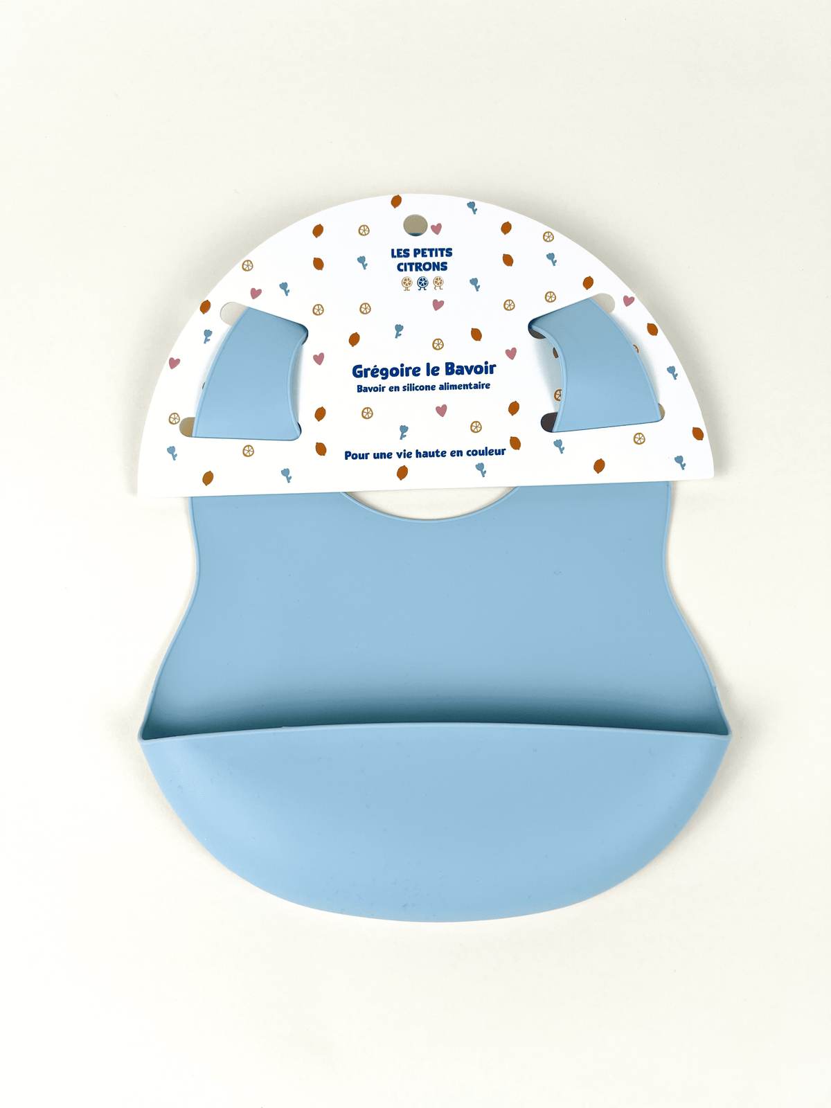 Children's meal pack+bib/glass: Khaki