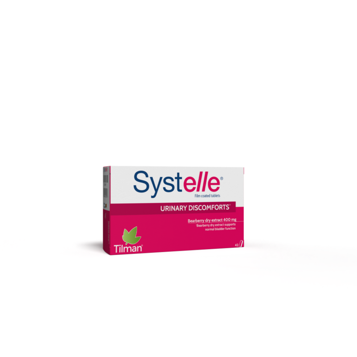 Tilman Systelle tablets with bearberry for urinary tract health.