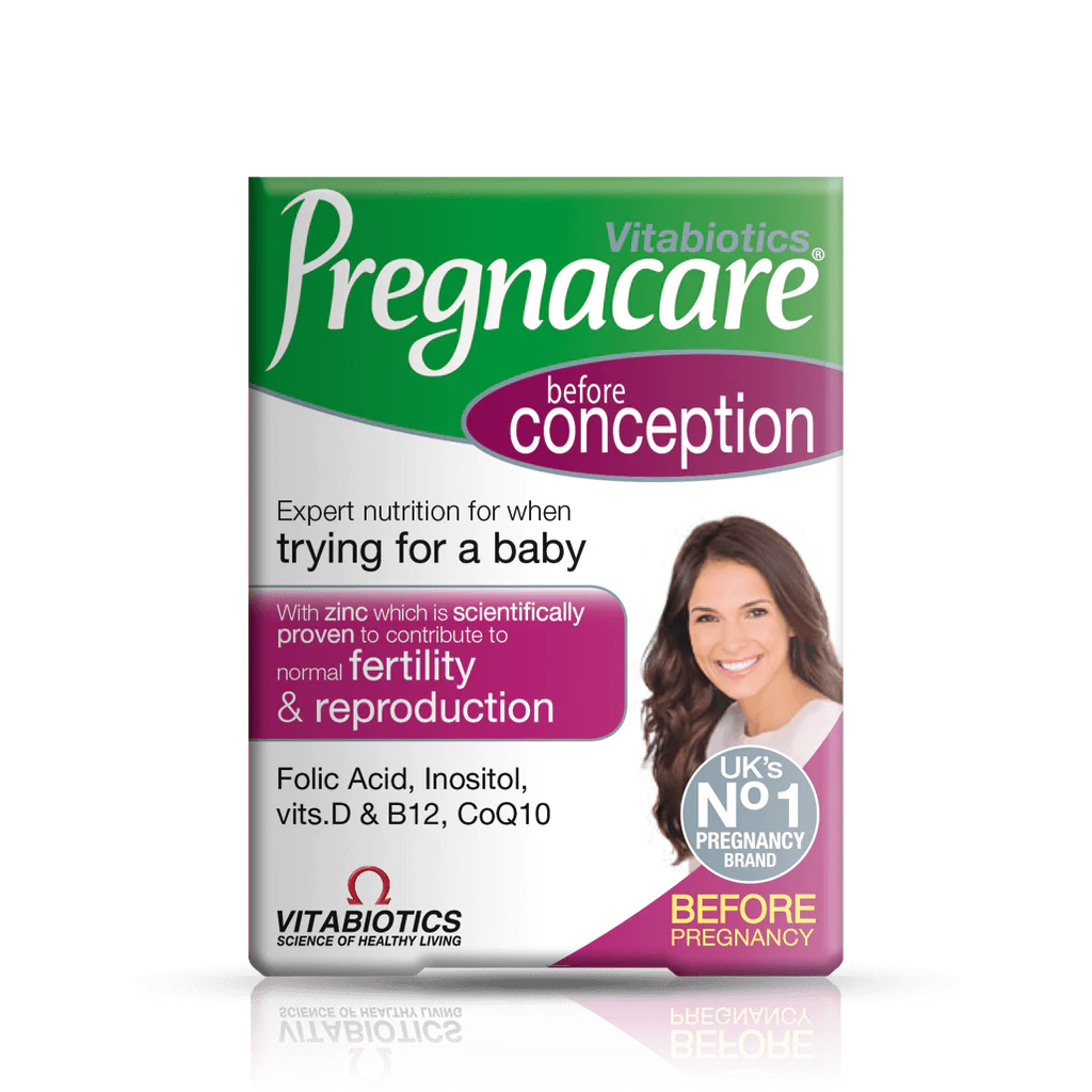 Vitabiotics Pregnacare Conception - Supports women's reproductive health and fertility.