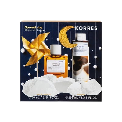 KORRES Mountain Pepper Set Eau De Toilette + Showergel 50ml + 250ml