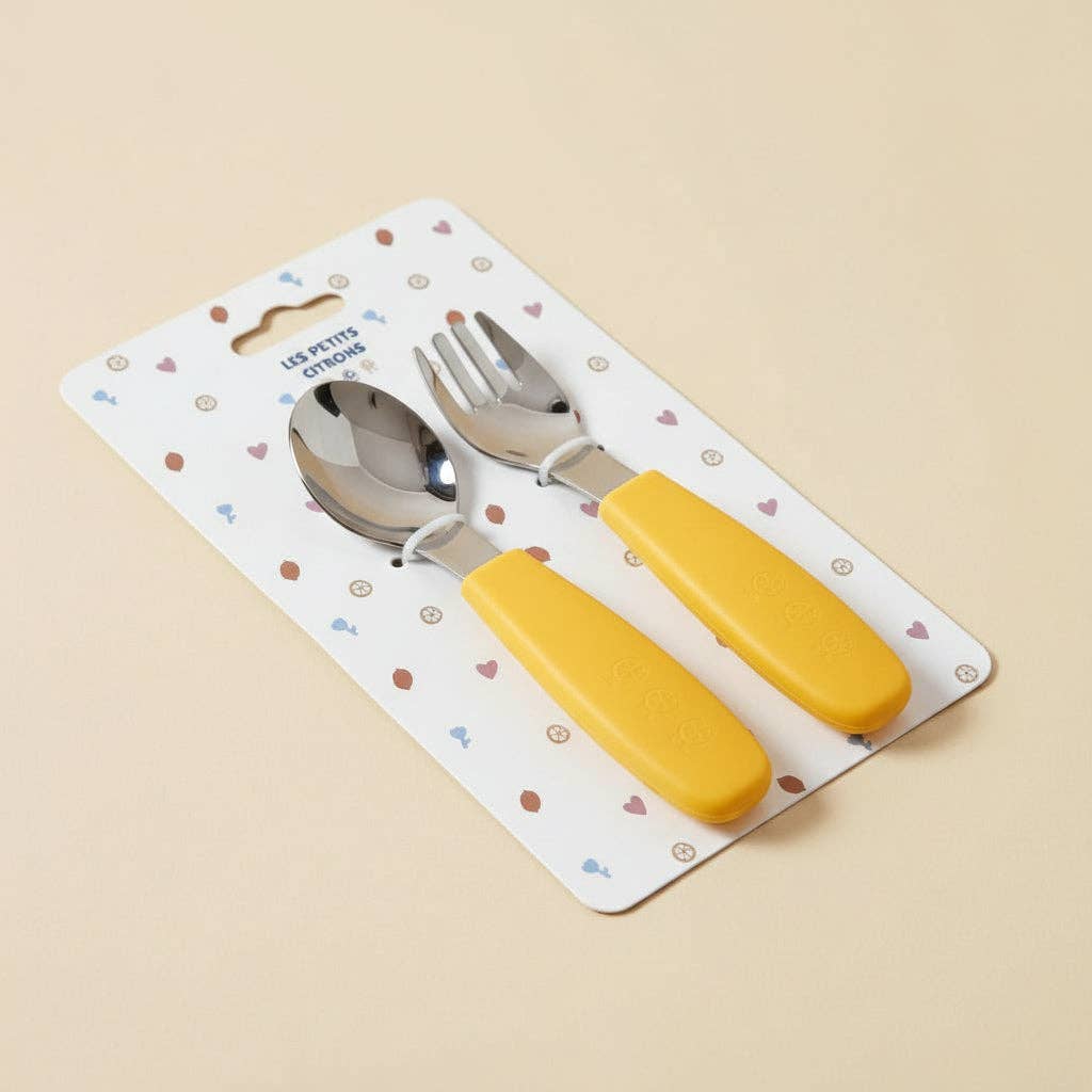 Xavier the steel cutlery: Blue