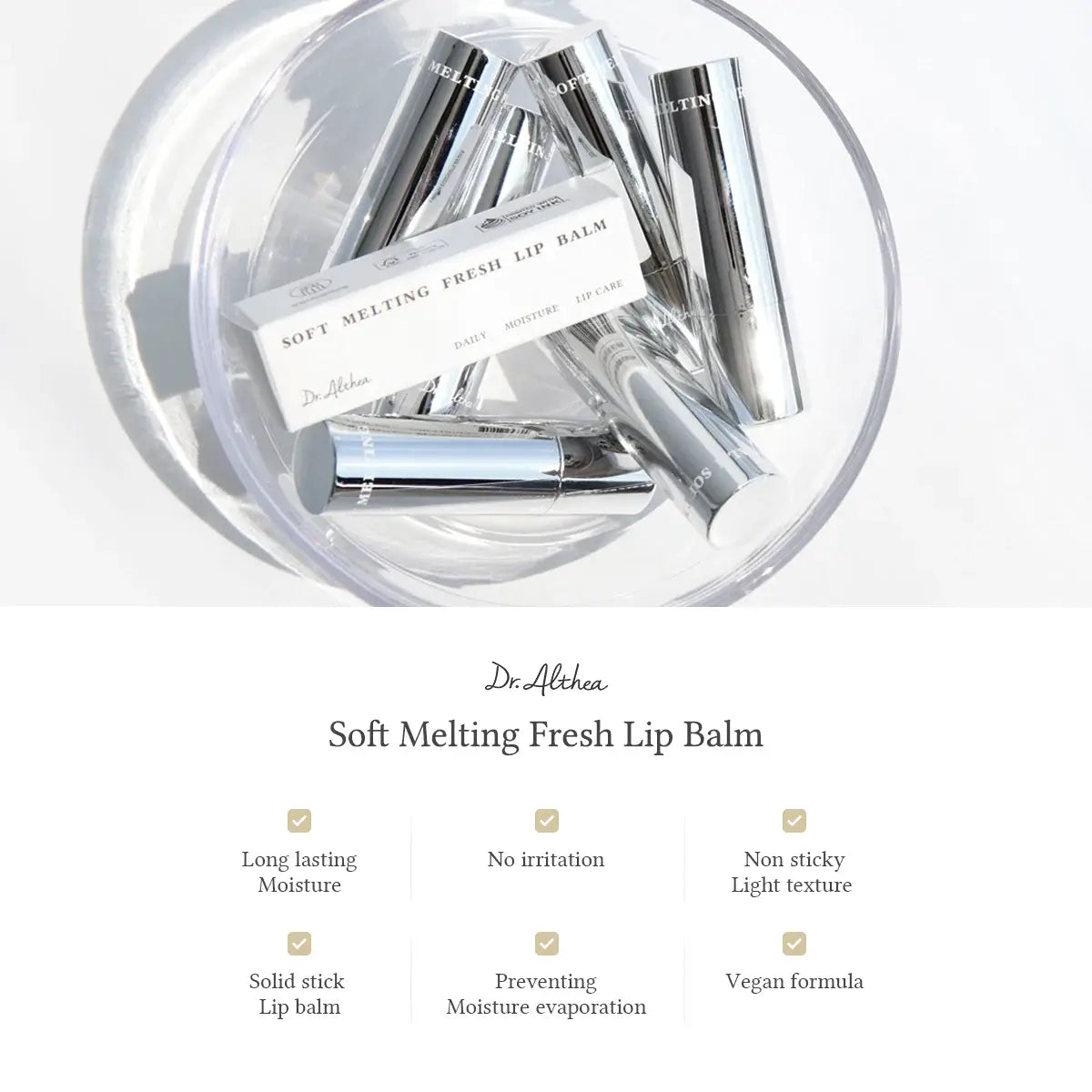 [Dr.Althea] Soft melting fresh lip balm 3.2g