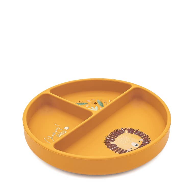 Silicone plate - Chompt the lion