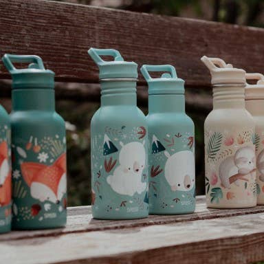 Stainless Steel Bottle - 500 ml - Munchy The Bear