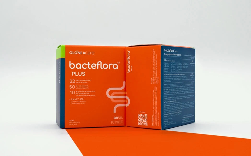 Bacteflora® Plus – Probiotic Food Supplement (10 Capsules / 30 Capsules / 60 Capsules)