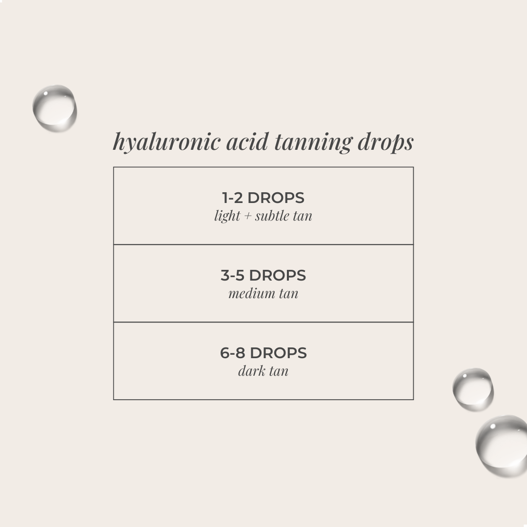 Helioux Self Tanning Drops For Face & Body with Hyaluronic Acid