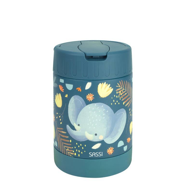 Food Jar - 350ml - Chewy The Elephant