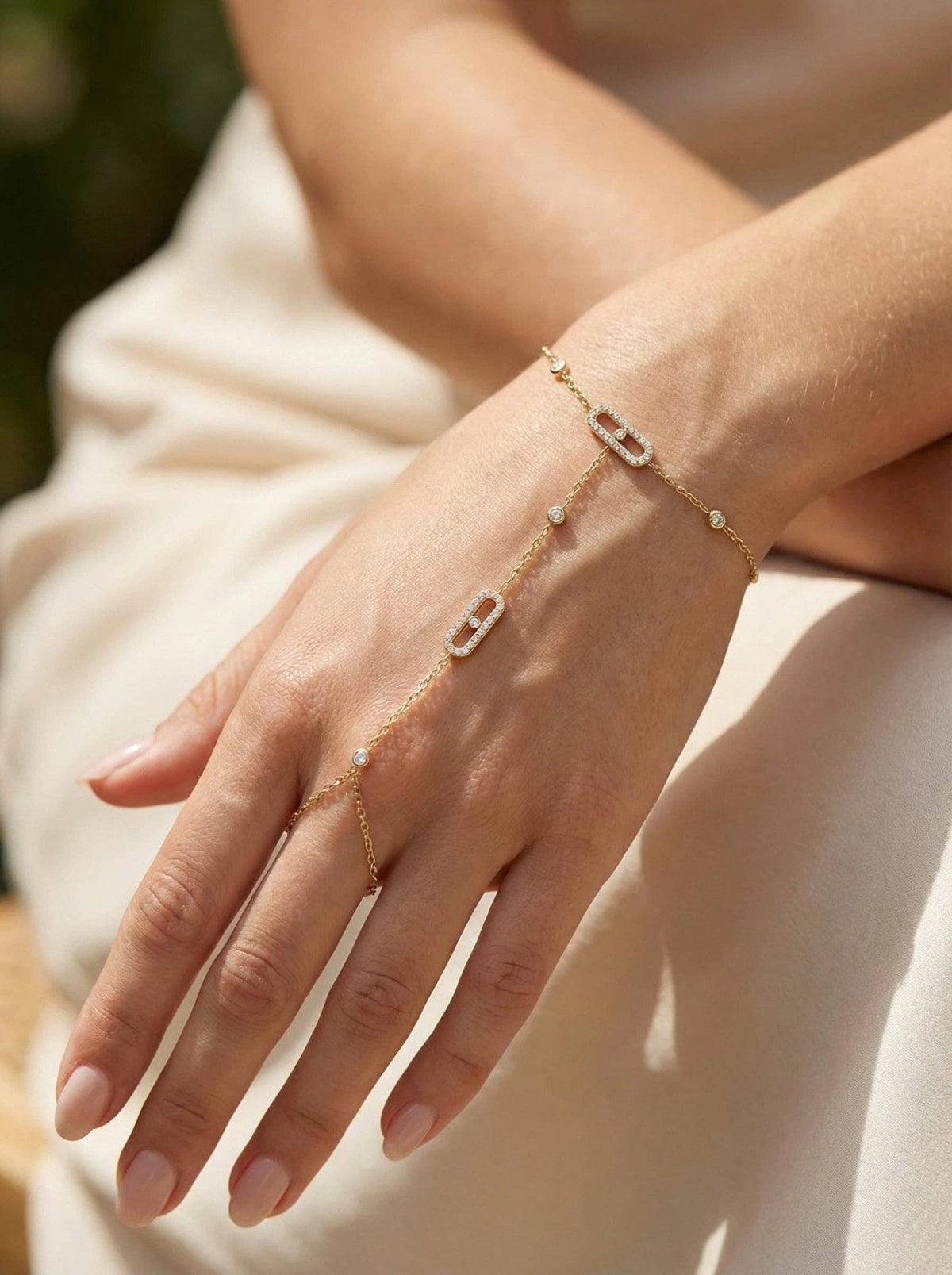 Stainless steel bracelets: GOLDEN