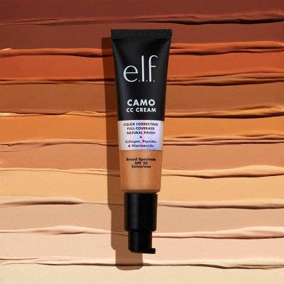 E.l.f. Camo CC Cream 400 W Tan 1.05oz - New