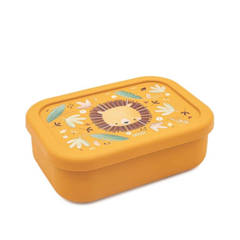 LFGB Silicone Lunch Box - Chompy The Lion