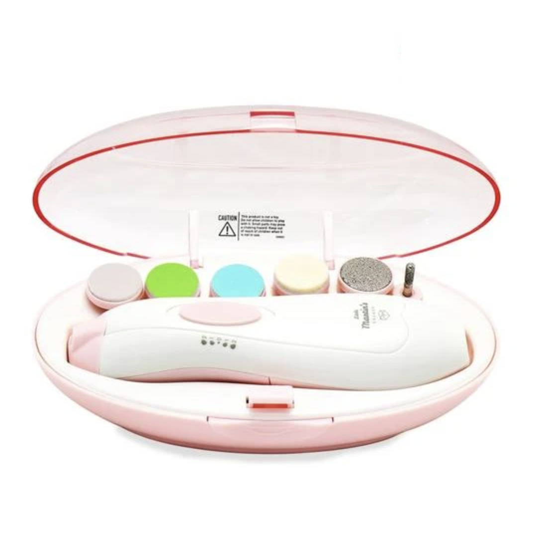 Little Martin's Drawer Baby Electric Nail Trimmer with Light: Blue