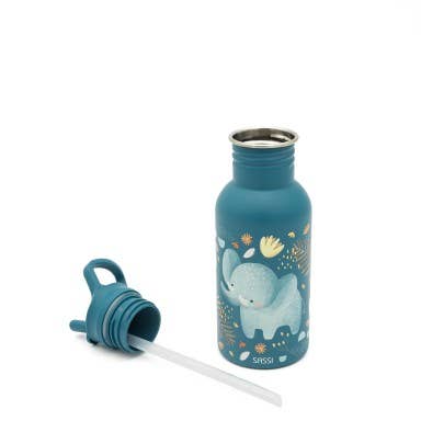 Stainless Steel Bottle - 500 ml - Chewy The Elephant