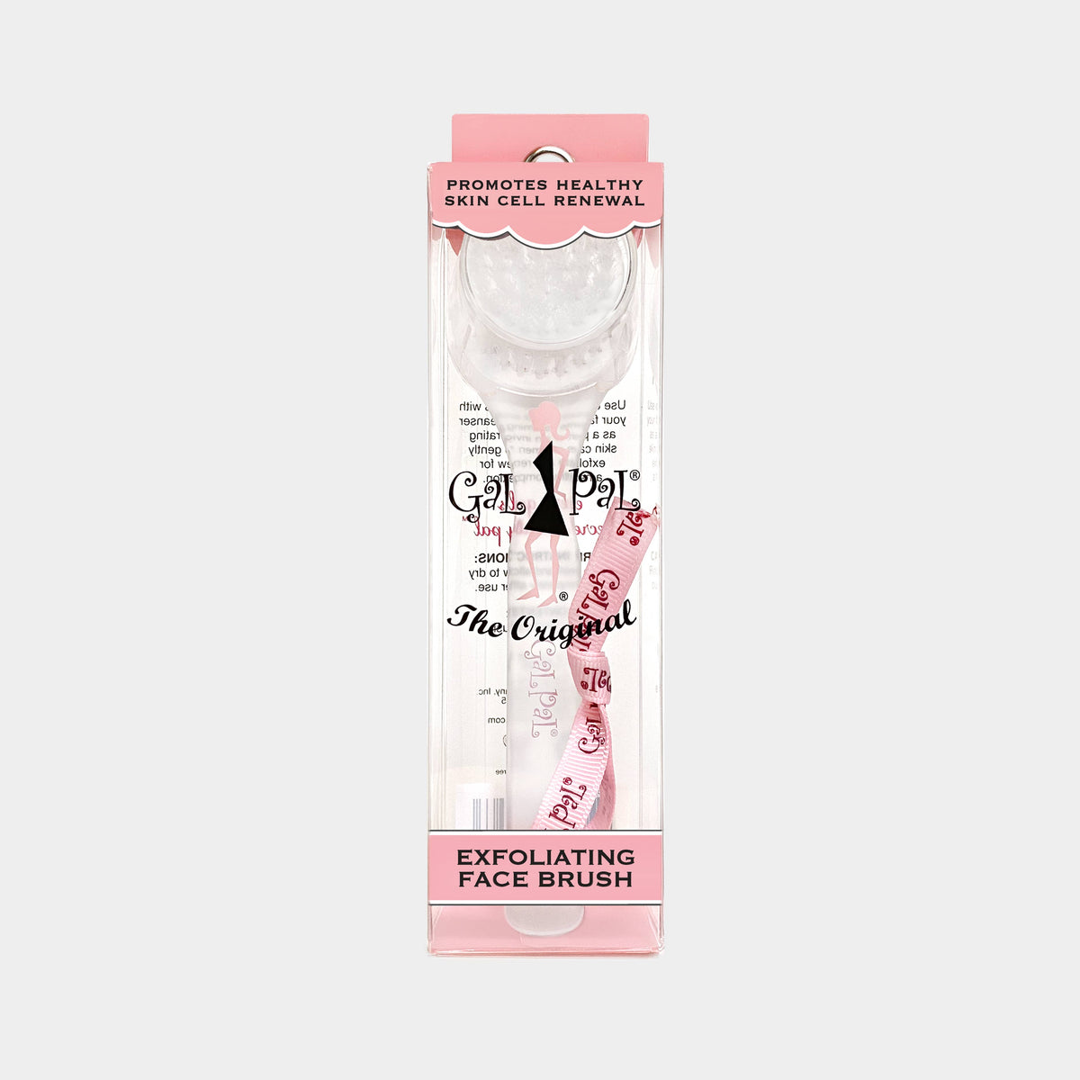 Gal Pal Exfoliating Facial Brush: White