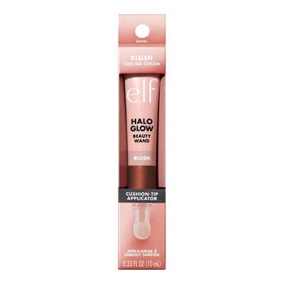E.l.f. Halo Glow Blush Beauty Wand You Go Cocoa 0.33 fl oz - New