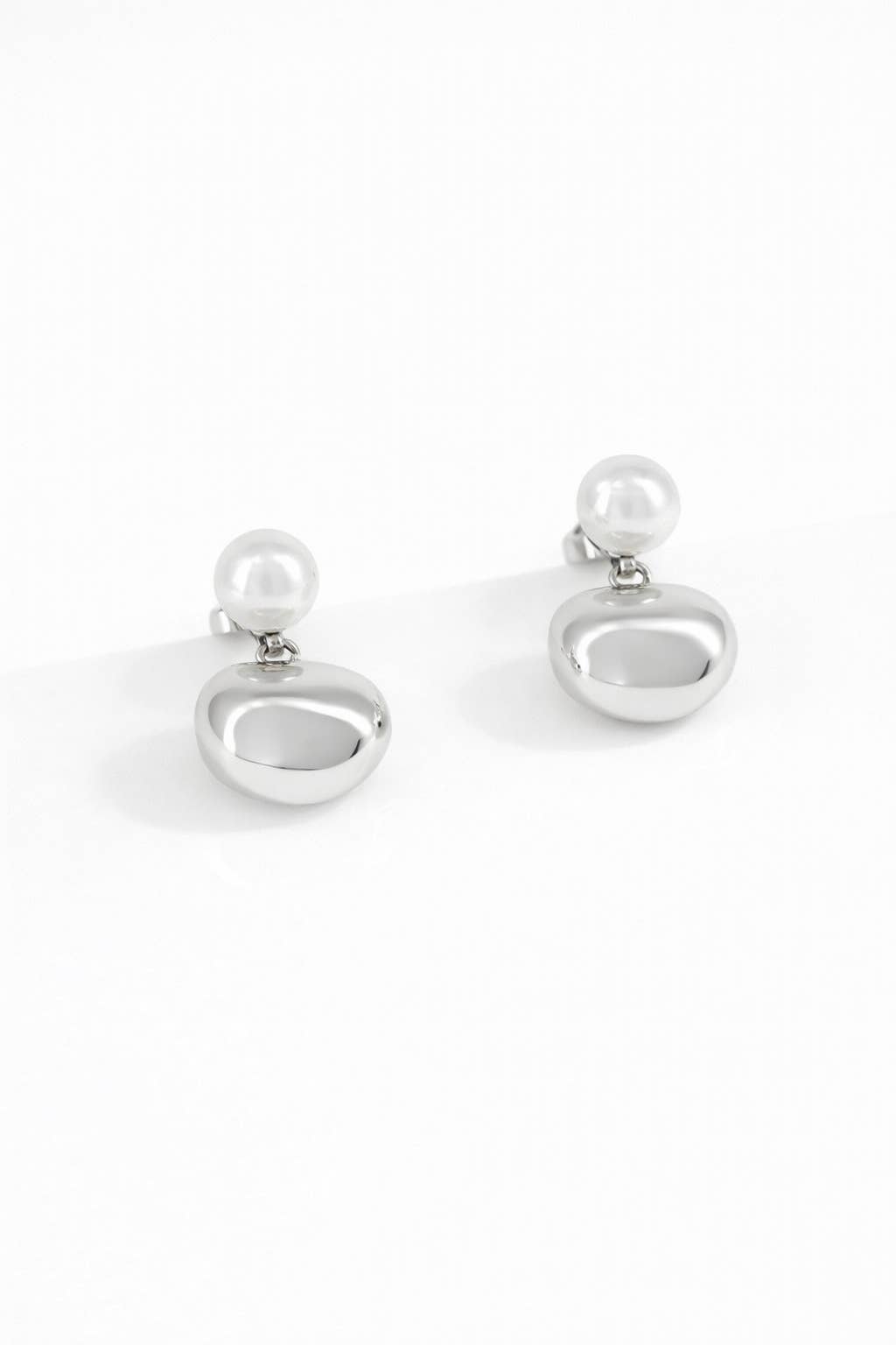 Stainless steel earrings 124AQ311N: Or