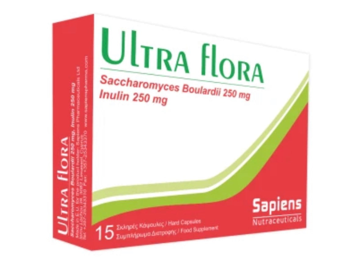 Sapiens – Ultraflora Probiotic 15 Capsules