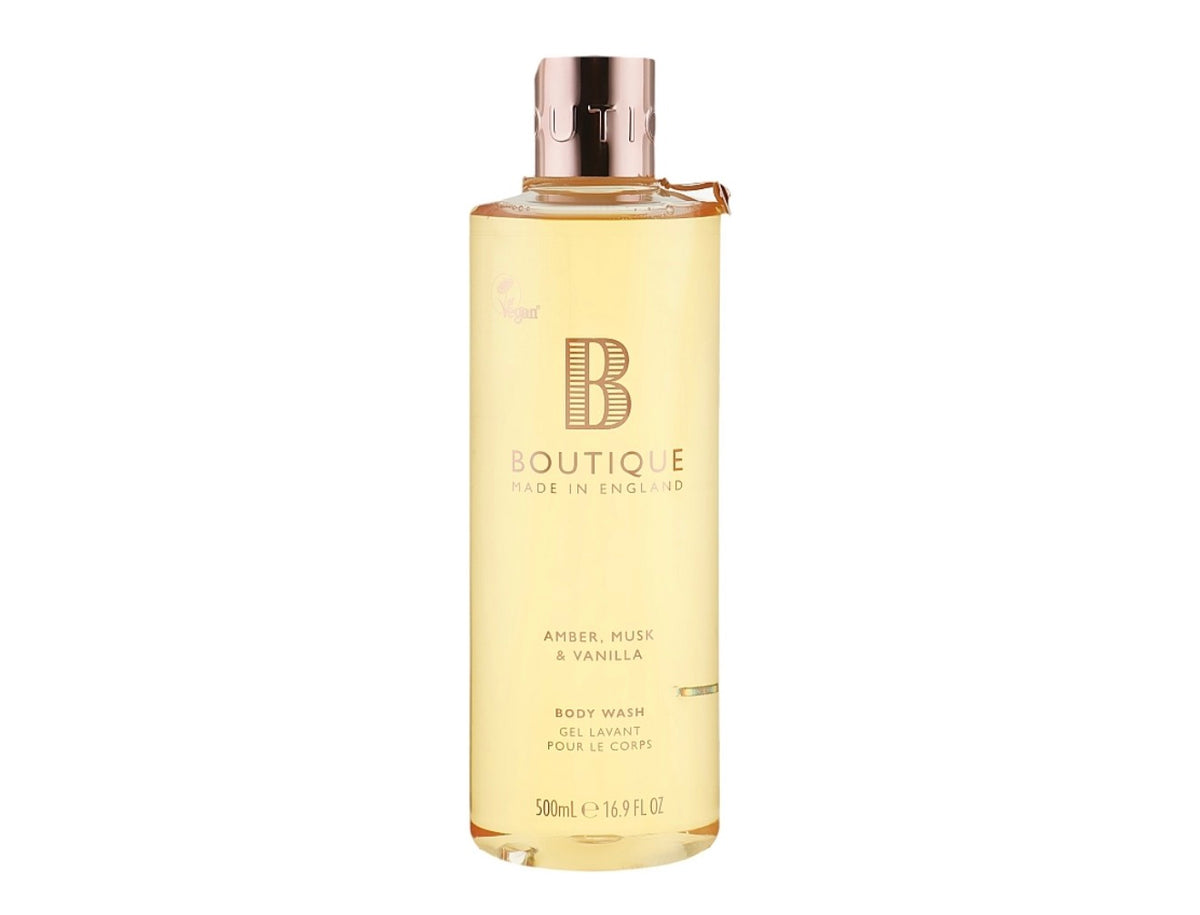 Grace Cole – Amber, Musk & Vanilla Body Wash & Shower Gel (500 ml)