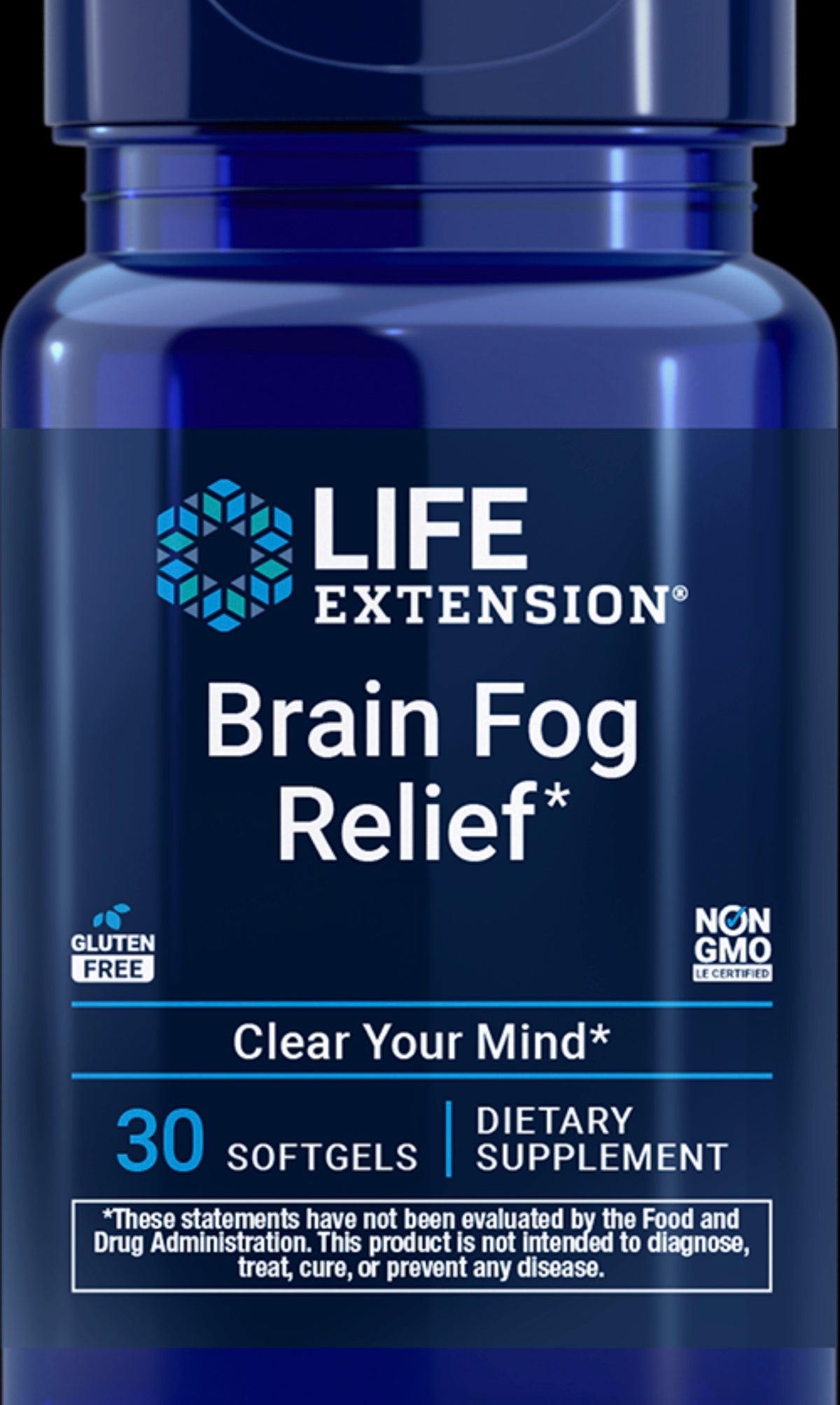 Life Extension Brain Fog Relief, 30 capsules