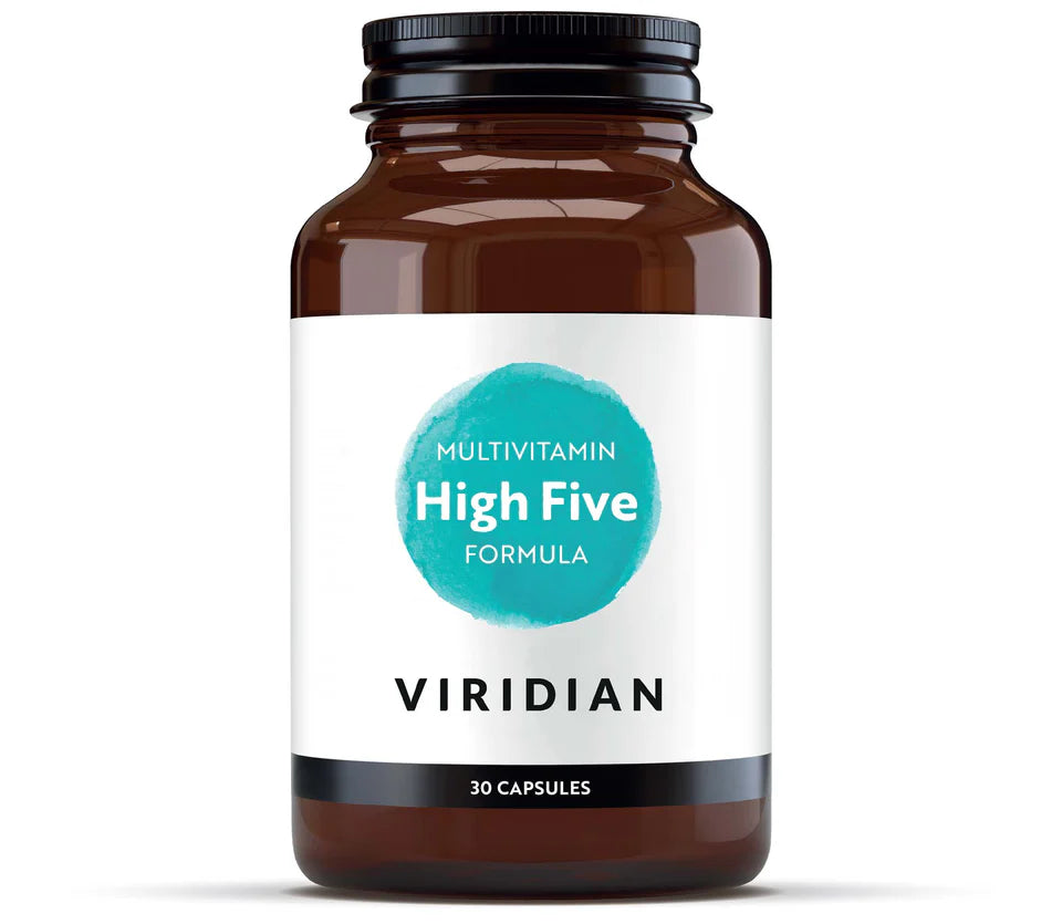 Viridian High Five Multivitamin and Mineral Formula - High potency daily nutrient support.