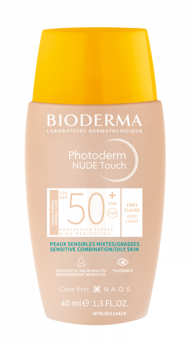 Bioderma Photoderm Nude Touch SPF50+ Light (Claire) 40ml