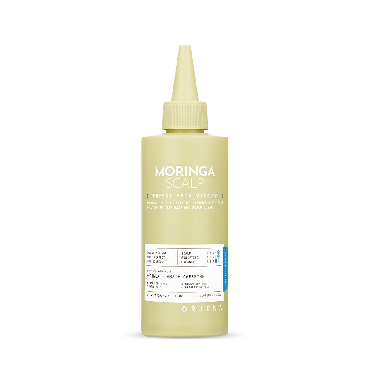 ORJENA Moringa Scalp Perfect Hair Vinegar 190Ml