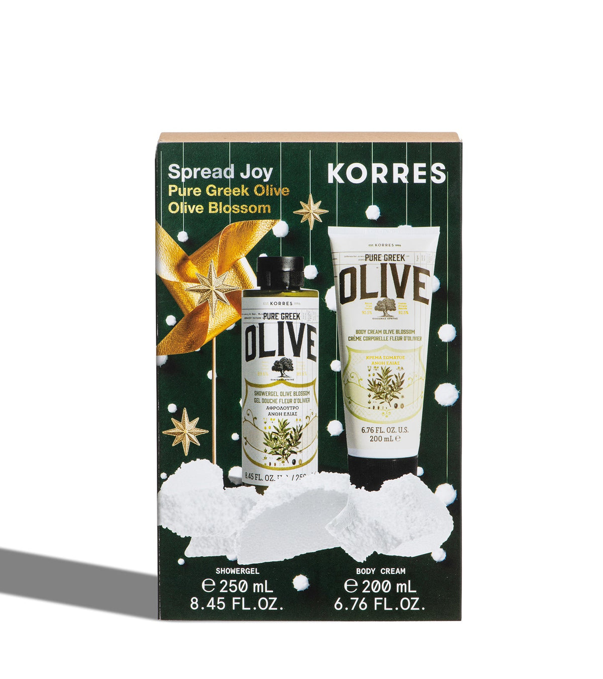 KORRES Olive Blossom Pure Greek Olive Set Showergel + Body Milk 250ml + 200ml