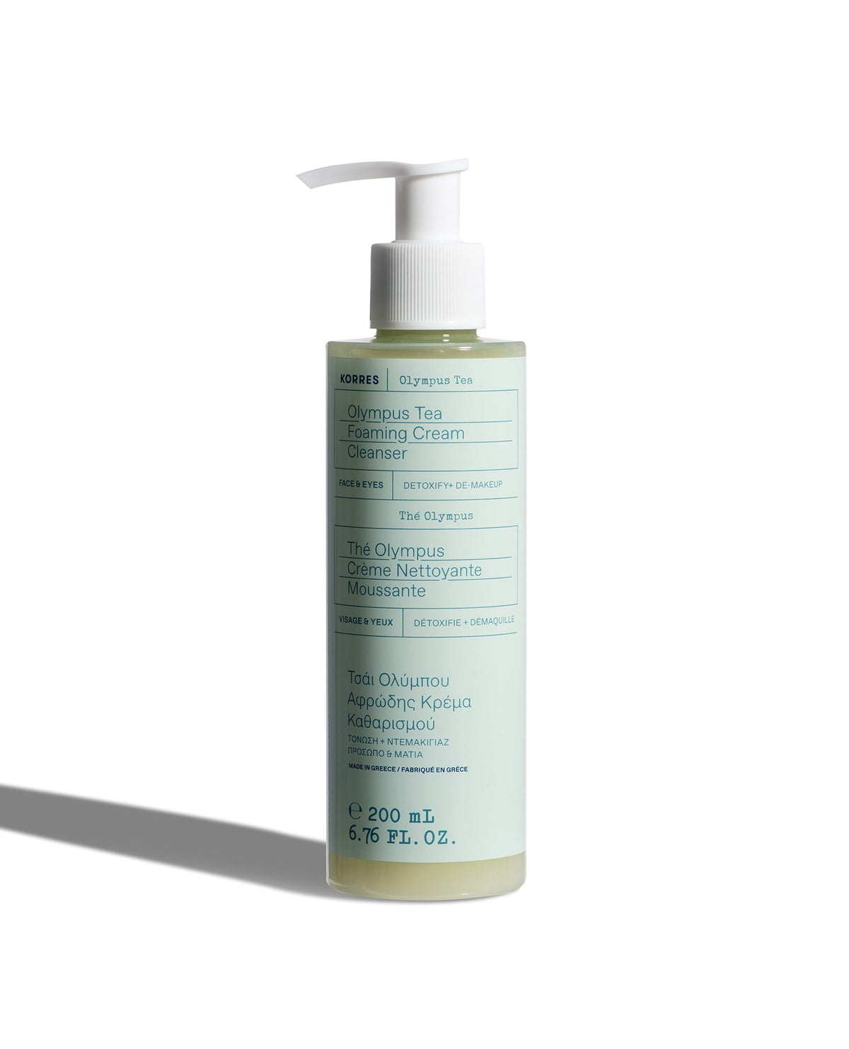 KORRES Olympus Tea Foaming Cream Cleanser 200ml