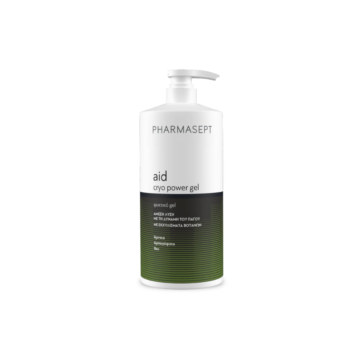 Pharmasept AID Cryo Power Gel  – Cooling relief for muscle and joint discomfort.