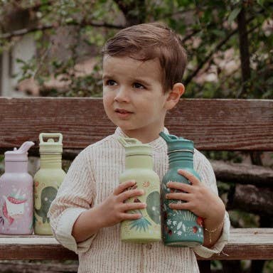 Insulated Stainless Steel Bottle 350 ml, Cracky The Dinosaur