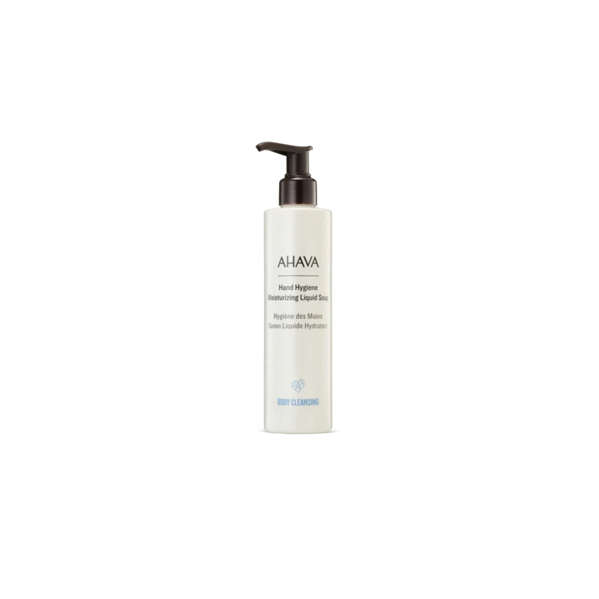 AHAVA Hand Hygiene Moisturizing Liquid Soap – Gently removes impurities and hydrates hands with a creamy texture.
