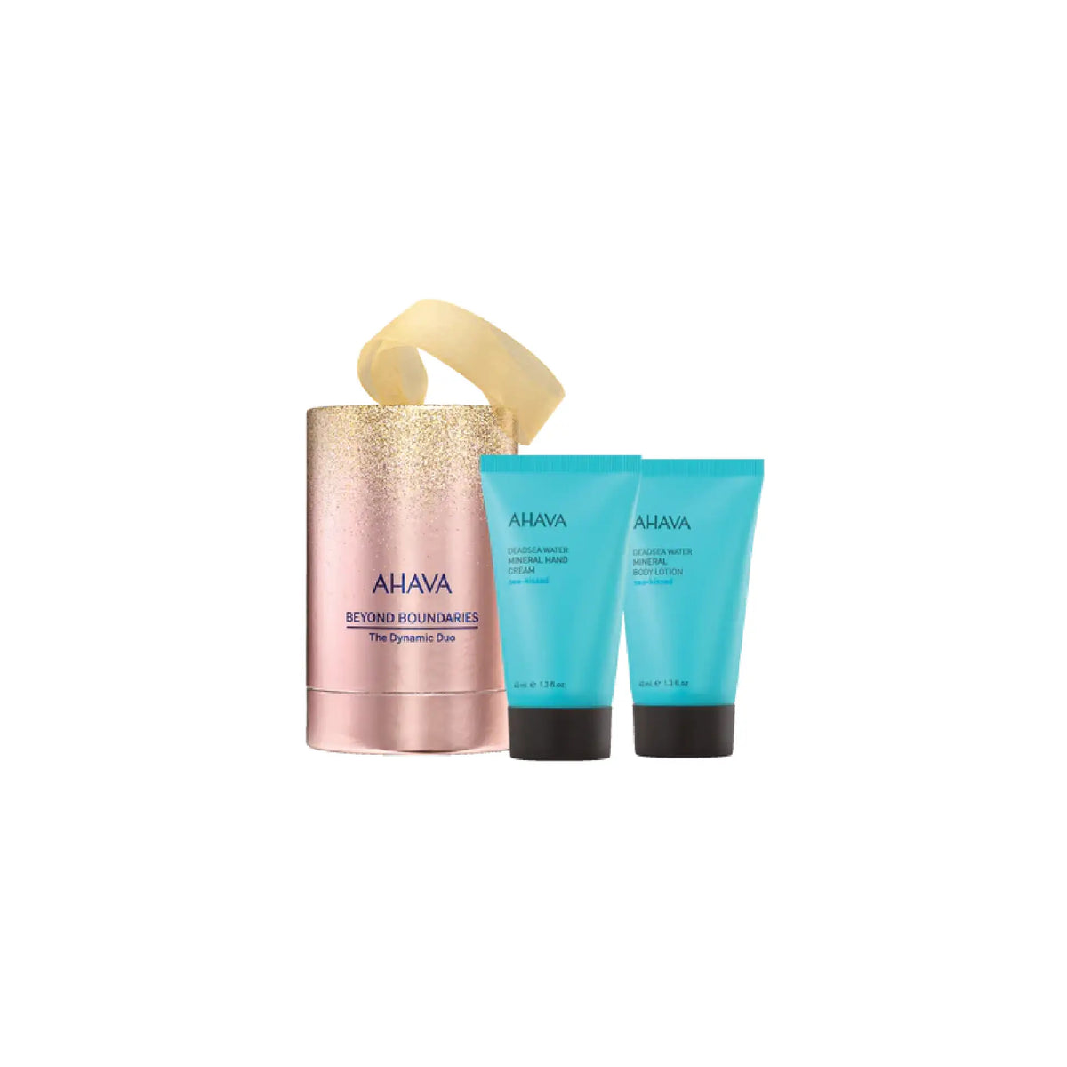 Ahava Sea-Kissed Hand Cream & Body Lotion Set. 