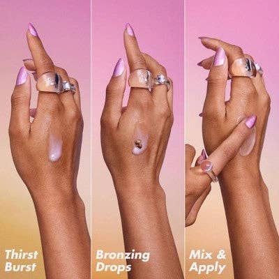 E.l.f. SKIN The Hottest Drops Duo Bronzing Drops & Holy Hydration 2ct/0.33oz - Missing Box