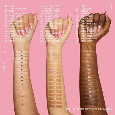 NYX Professional Makeup 24H Soft Matte Foundation 13 Light Sand 1.01 fl oz - Imperfect Container