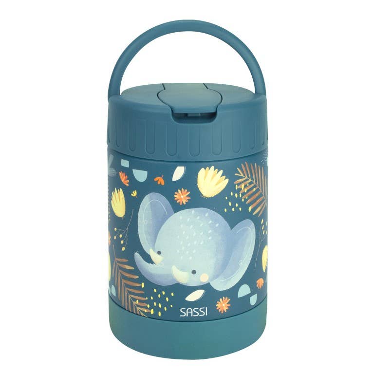 Food Jar - 350ml - Chewy The Elephant