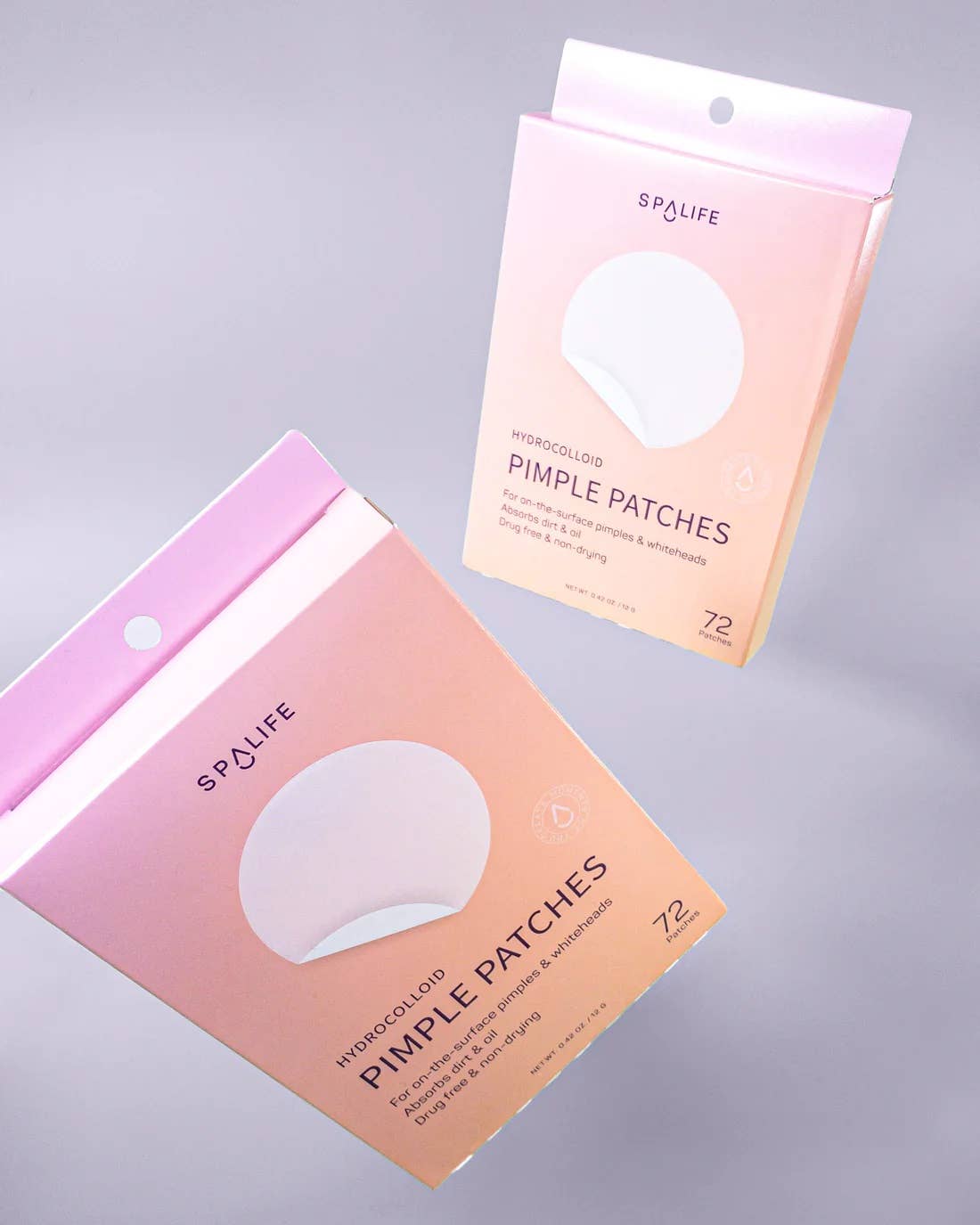 Hydrocolloid Clear Pimple Patches 72ct - (Pink box)